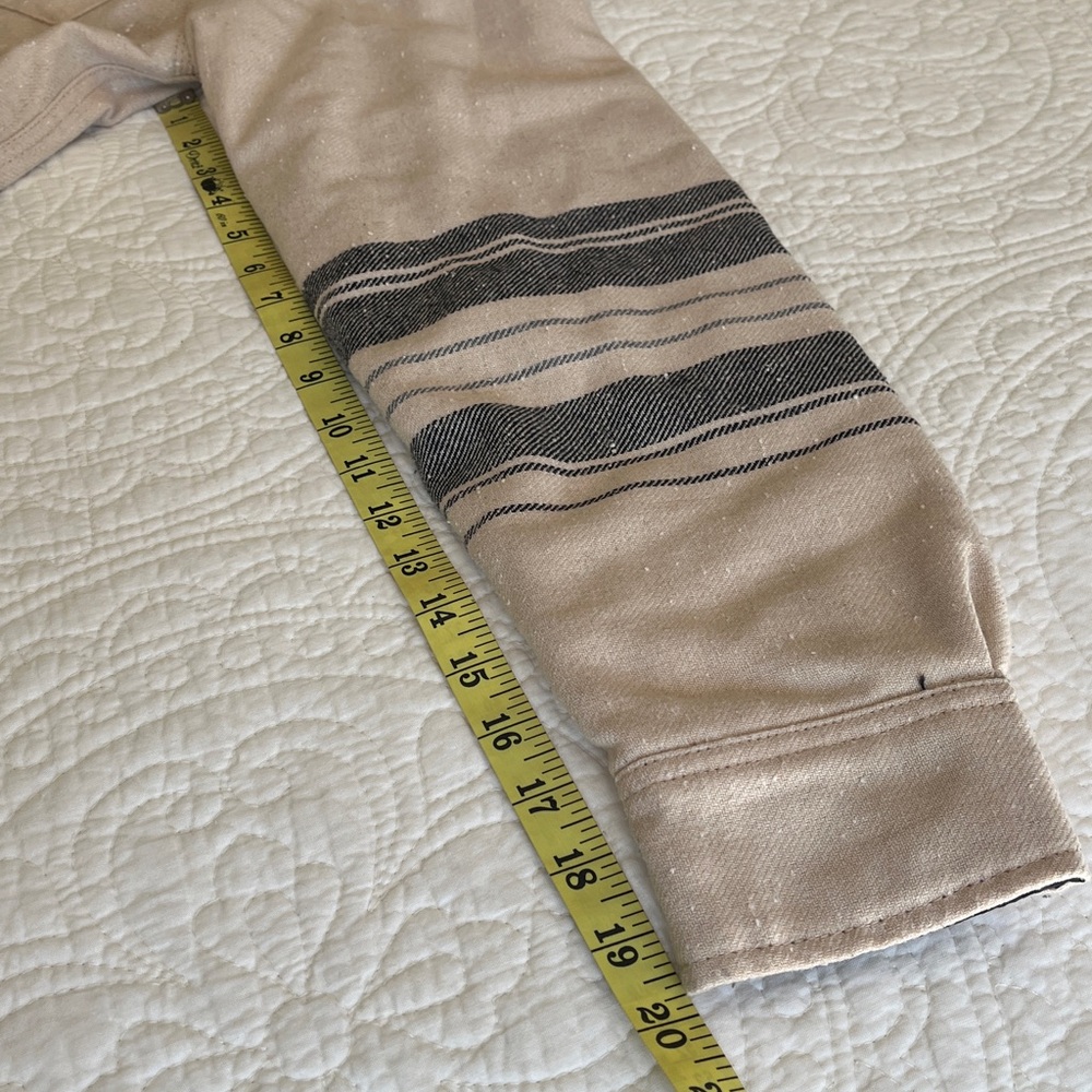 Levi’s Wool Blend Shacket Lined Shirt Men’s Medium Textured Striped‎ Cabincore - Picture 14 of 17